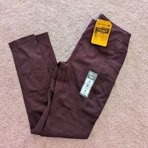 NWT Carhartt Women's Thick Leggings With Pockets